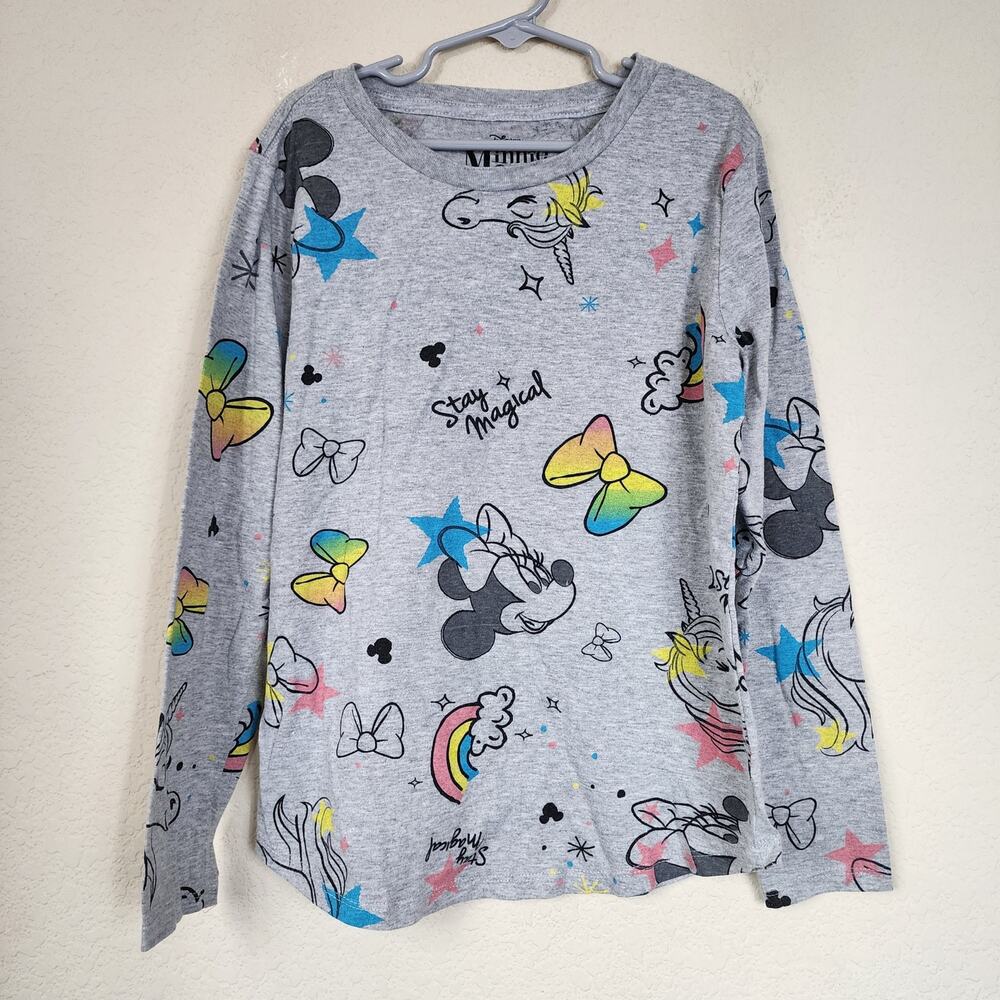 Large Disney Minnie Mouse Long Sleeve Top Shirt